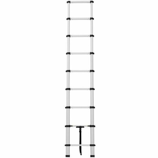 Cosco Aluminum Telescoping Max Reach Ladder with Pinch-Free Soft-Close Locking Mechanism 31220309T1